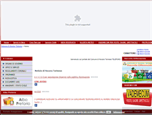 Tablet Screenshot of comune.noceraterinese.cz.it